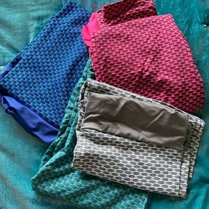 Set of 4 “butt lifter” leggings